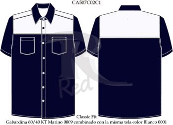 camisa racing CA507C02C1 vector
