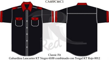 camisa racing automotriz CA400C46C1B008 vector