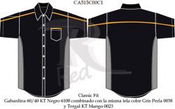 camisa racing automotriz CA515C00C1B006 vector