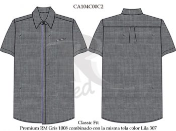 camisa resort CA104C00C2 vector