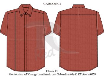 camisa resort CA500C03C1 vector