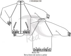 chamarra CHM826C00 vector