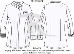 filipina de chef FL109D00C1 vector