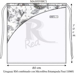 medio mandil MA101V00C1 vector