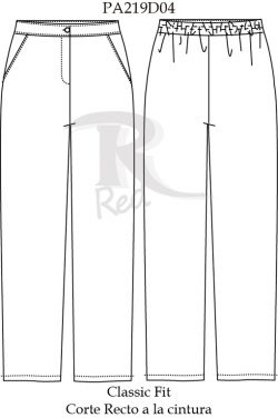 pantalon dama PA219D04 vector 1