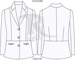 saco dama SA711D00 vector