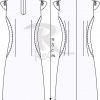 vestido BV530D01 vector