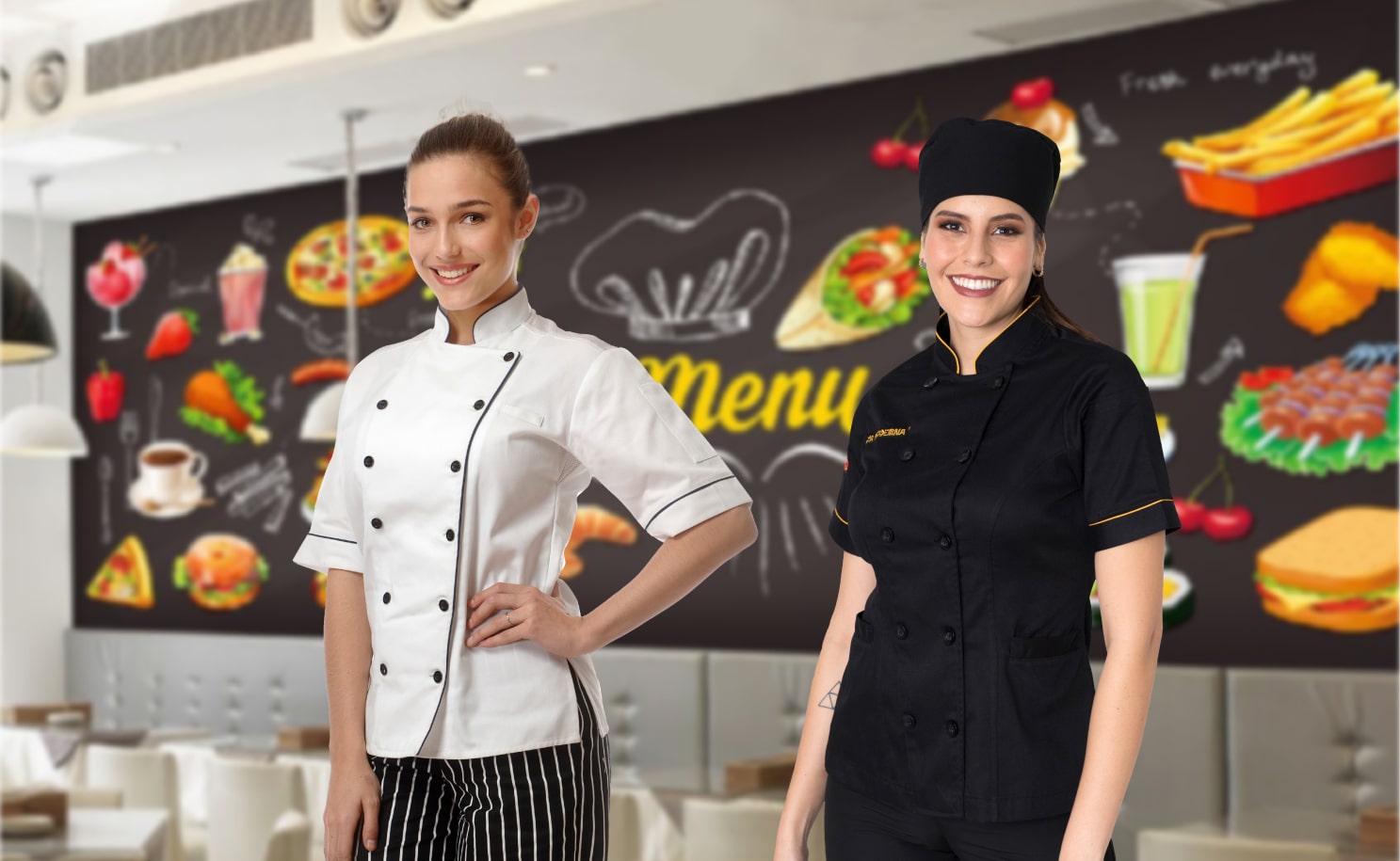 uniformes de cocina