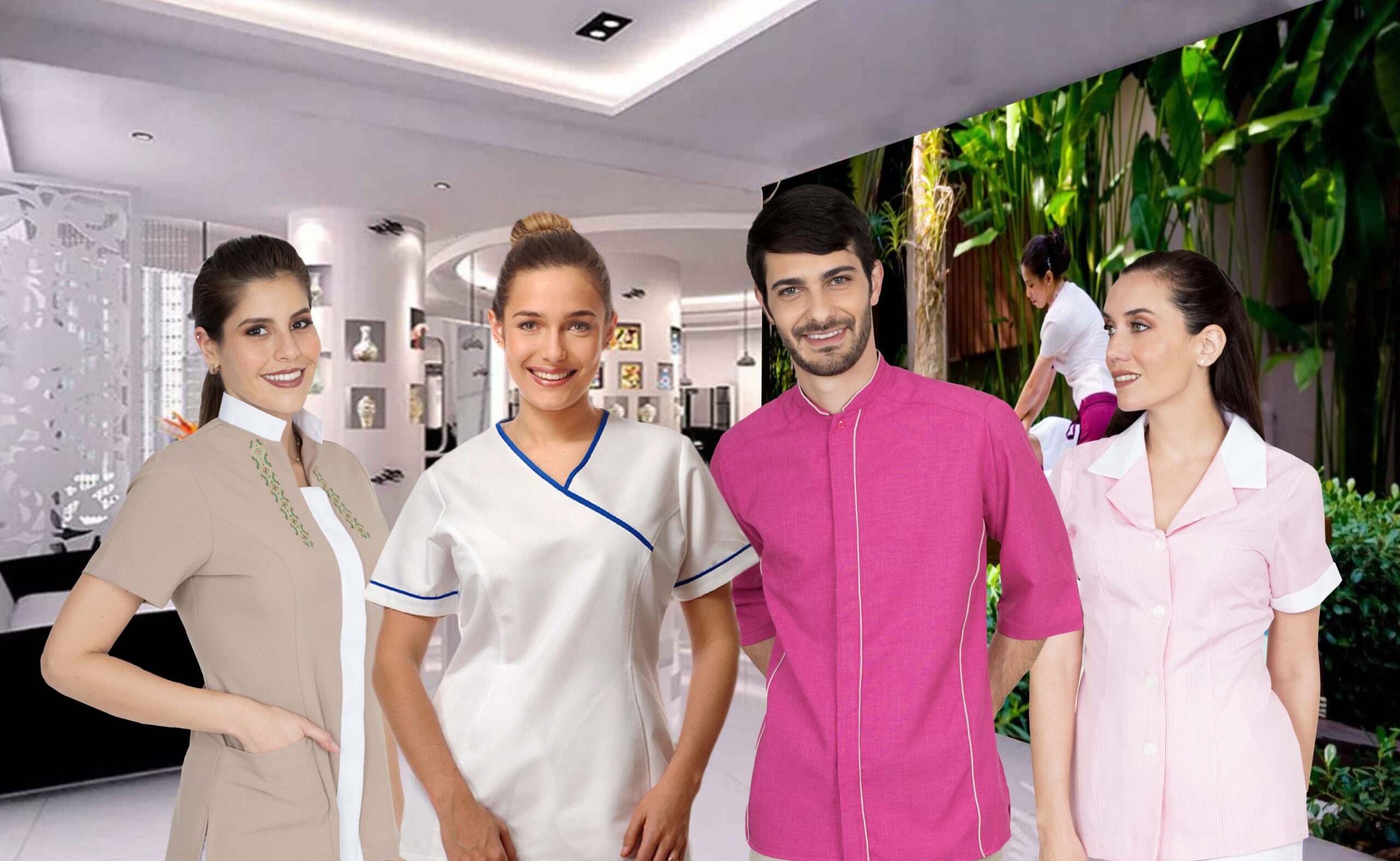 uniformes para spa